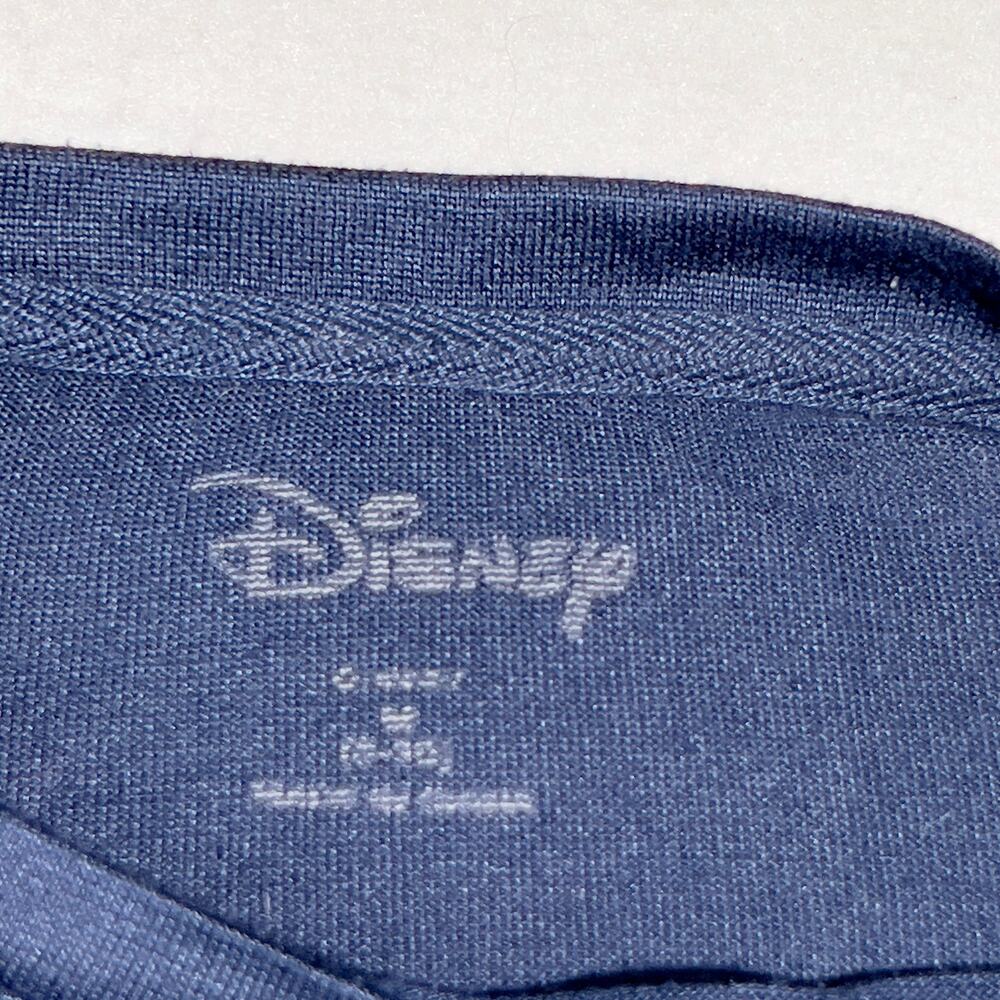 Disney Stitch Lilo Sleepwear Night Shirt Woman Medium 8-10 '21 Print Navy - Picture 5 of 15